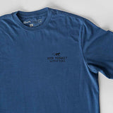 Mount Hood Tee - Short Sleeve - Cool Blue-Tees-Rock Monkey Outfitters