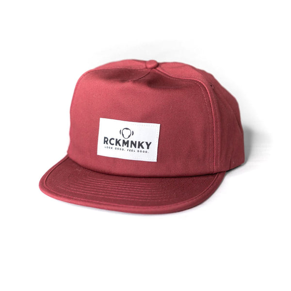 RCKMNKY Hat - Red-Hat-Rock Monkey Outfitters